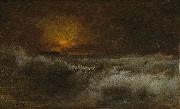 George Inness Sunset over the Sea China oil painting reproduction